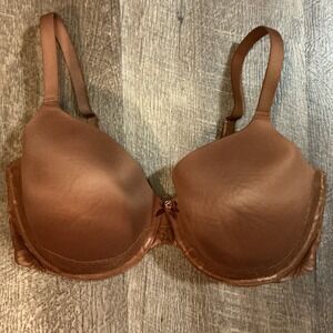 NWT Victoria's Secret Lined Perfect Coverage Bra‎ 38G Copper Bronze